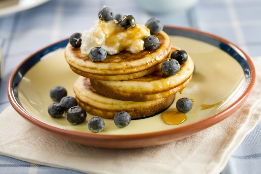 Blueberry Ricotta Pancakes Recipe | The New Sonoma Diet Recipes