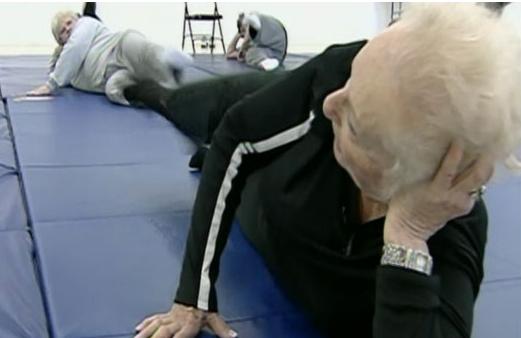 90 Year Old Fitness Instructor Still Going Strong