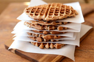 Make Frozen Waffles at Home with this Apple Cinnamon Oatmeal Waffles Recipe