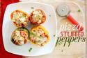 Sausage Pizza Stuffed Peppers Photo