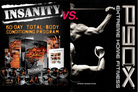Insanity Workout vs P90X