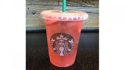 Strawberry Acai Starbucks Refreshers Beverage (Trenta)